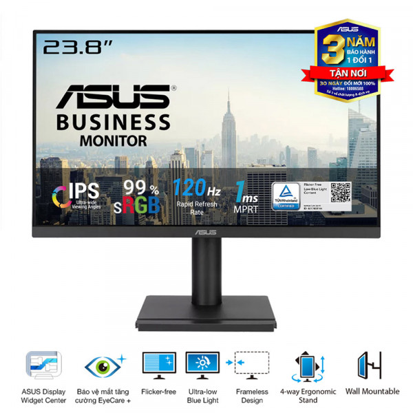Màn hình ASUS A249QGS (23.8Inch/ Full HD/ 1ms/ 120Hz/ IPS/ Loa)