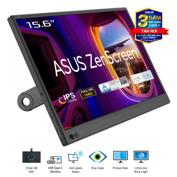 Màn hình di động Asus MB169CK (15.6Inch/ Full HD/ IPS)