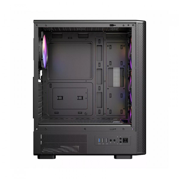 Vỏ Case Antec VX310 ARGB (Mid Tower/Màu đen/Mặt lưới)