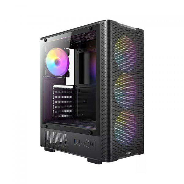 Vỏ Case Antec VX310 ARGB (Mid Tower/Màu đen/Mặt lưới)