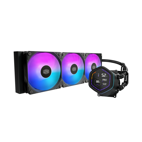 Tản nhiệt AIO CPU Cooler Master MasterLiquid Core Nex Digital 360 Black