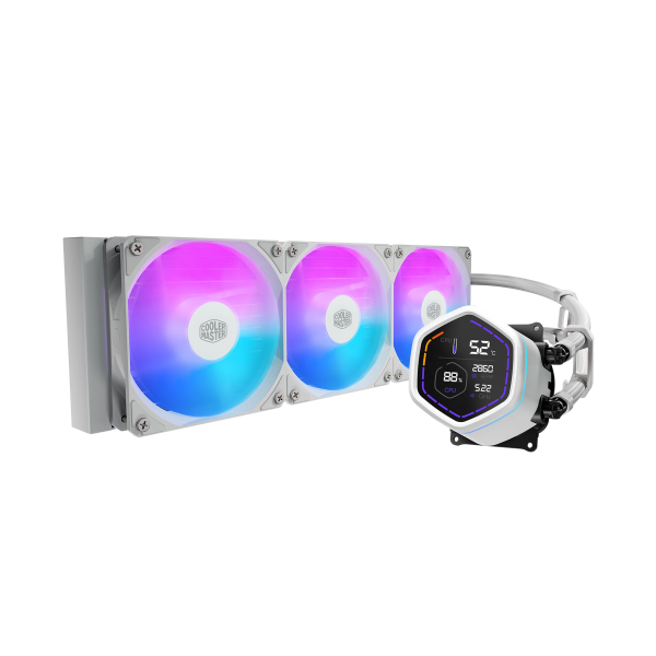 Tản nhiệt AIO CPU Cooler Master MasterLiquid Core Nex Digital 360 White