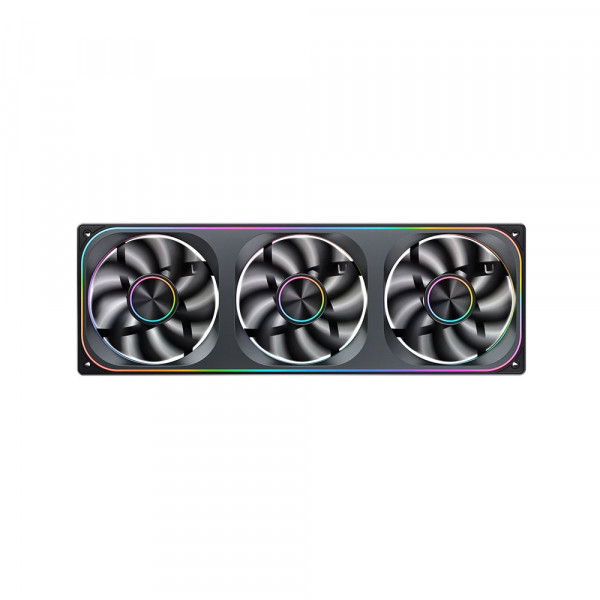 FAN CASE JONSBO ZA-360BR BLACK LED ARGB REVERSE (Fan Ngược)