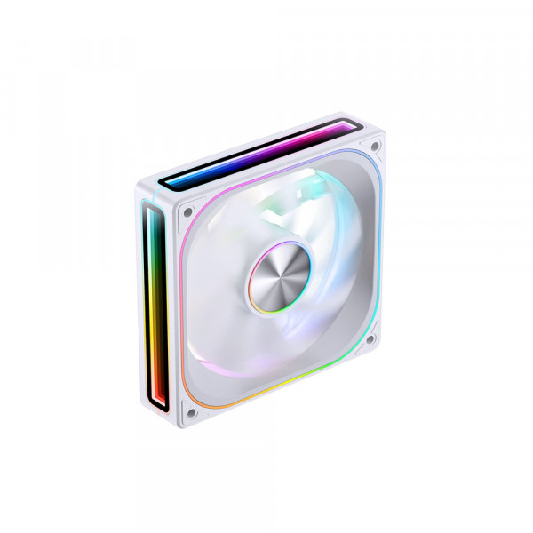 FAN CASE JONSBO ZA-120W WHITE LED ARGB (Fan Xuôi)