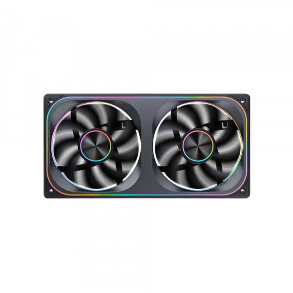 FAN CASE JONSBO ZA-240BR BLACK LED ARGB REVERSE (Fan Ngược)