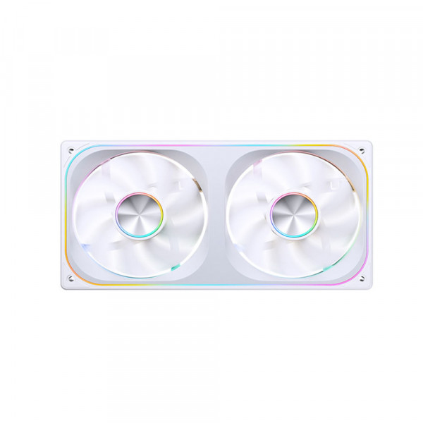 FAN CASE JONSBO ZA-240W WHITE LED ARGB (Fan Xuôi)