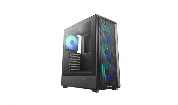 Vỏ Case DeepCool CC550 4F (Mid Tower/Màu đen/Mặt lưới)