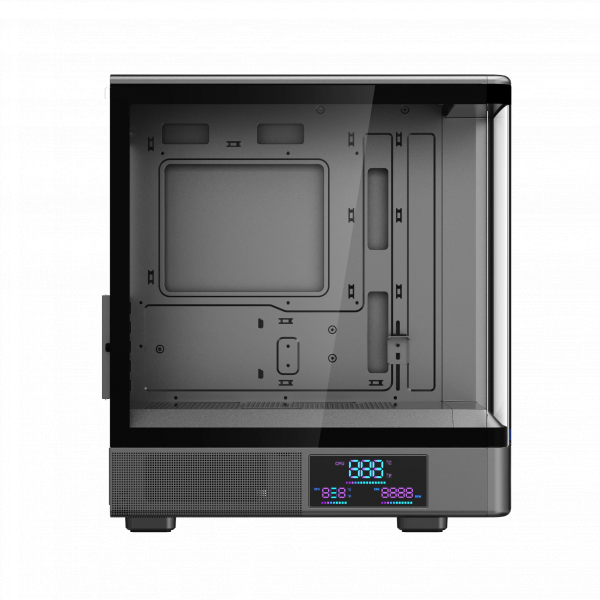 Vỏ Case MIK H7 240 M-ATX (Màu đen/Mặt kính)