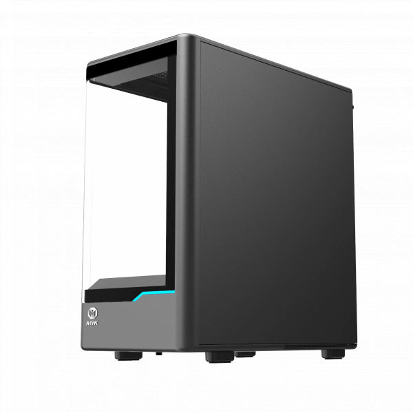 Vỏ Case MIK H7 240 M-ATX (Màu đen/Mặt kính)