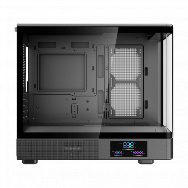 Vỏ Case MIK H7 360 M-ATX (Màu đen/Mặt kính)
