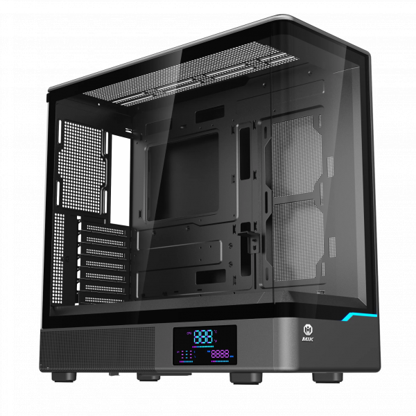 Vỏ Case MIK H7 360 ATX (Màu đen/Mặt kính)