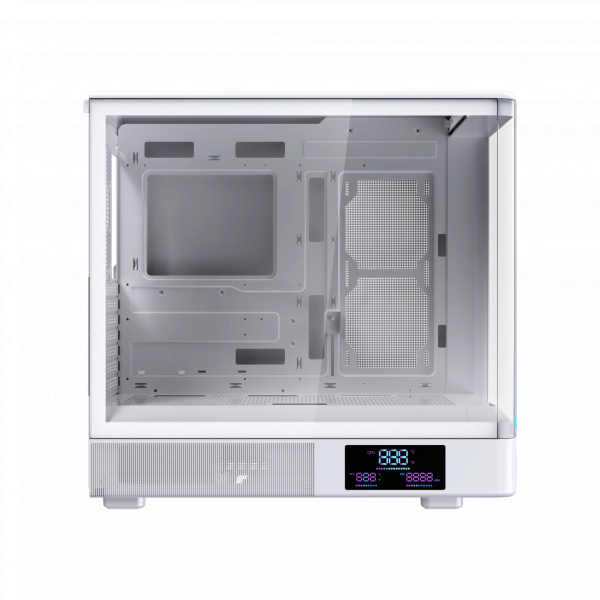 Vỏ Case MIK H7 360 ATX (Màu trắng/Mặt kính)
