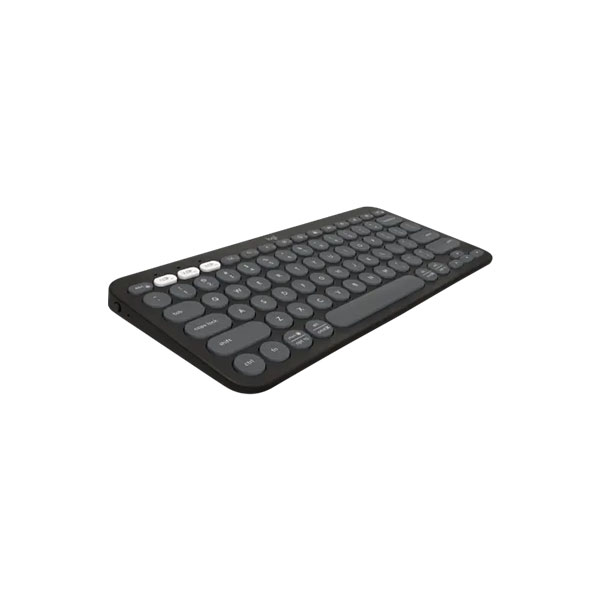 Bàn phím không dây Logitech Pebble Keys 2 K380S (Bluetooth/ Màu đen)