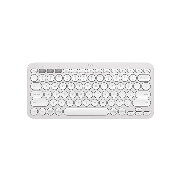 Bàn phím không dây Logitech Pebble Keys 2 K380S (Bluetooth/ Màu trắng)