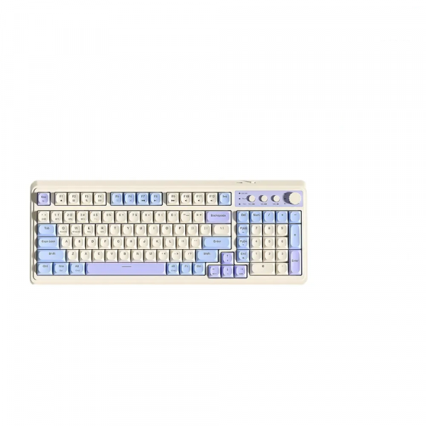 Bàn phím giả cơ AULA S99 (Xanh dương  - Be - Tím/ 3 Mode)