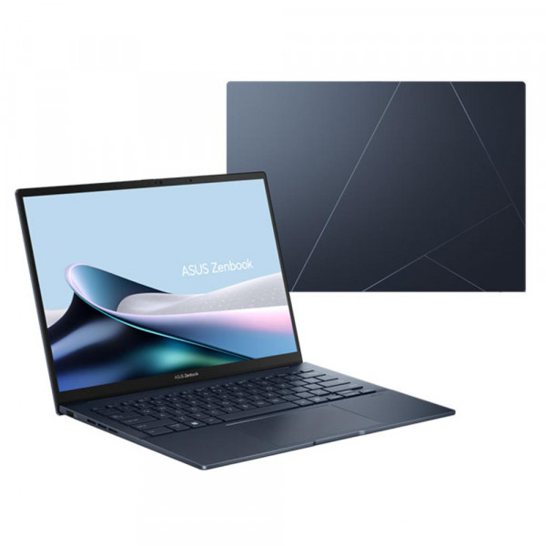 Laptop Asus Zenbook 14 UX3405CA-ST1713W (Ultra 5 225H/ 16GB RAM/ 512GB SSD/ 14 inch 3K/ 120Hz/ Win11/ Blue/ Vỏ nhôm)