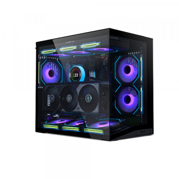 Vỏ Case LIAN-LI O11D mini V2 Flow (ATX, Micro ATX, ITX/ Black/ 5 Fan sẵn)