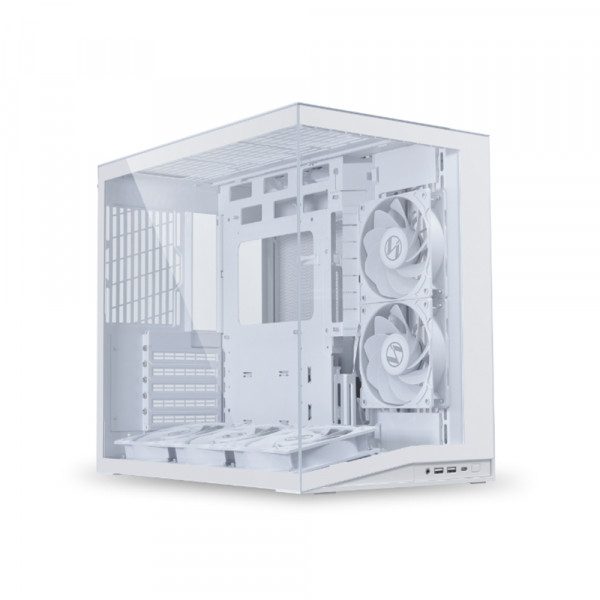 Vỏ Case LIAN-LI O11D mini V2 Flow (ATX, Micro ATX, ITX/ White/ 5 Fan sẵn)