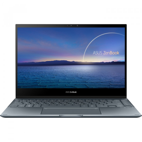 Laptop Asus Zenbook Flip 13 UX363EA-HP130T (i5-1135G7/8GB/512Gb SSD/13.3FHD Touch/VGA ON/Win10/Pine Grey/Túi Sleeve/Pen/NumPad)