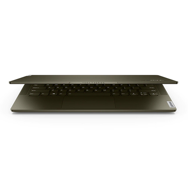Laptop Lenovo Yoga Slim 7 14ITL05 82A3004FVN (Core i7 1165G7 / RAM 8Gb/ 512Gb SSD/ 14.0Inch FHD 300N SRGB/  Intel® Iris® Xe Graphics/ Win10/ Xanh Rêu/ vỏ kim loại.