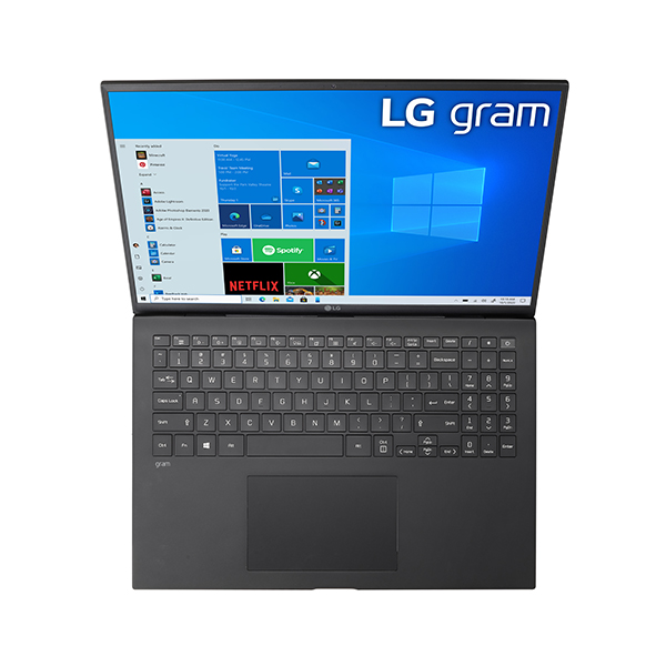 Laptop LG Gram 16Z90P-G.AH75A5 (i7-1165G7/ 16GB/ 512GB SSD/ 16.0WQXGA/ VGA ON/ WIN10/ Black/ LED_KB)